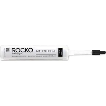 Stavební profil Rocko silikon černý (300 ml)