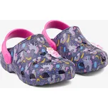 Dětské clogsy COQUI LITTLE FROG Unicorn modré/ růžové 31/32