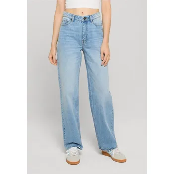 Dámské džíny Ladies Mom Jeans - mid deep blue washed 26