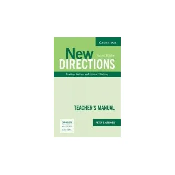 New Directions Teacher's Manual - Gardner, Peter S. (Berklee College of Music, Boston)
