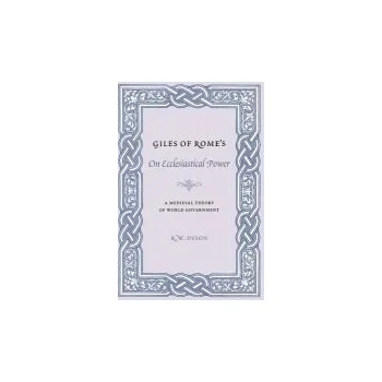 Učebnice Giles of Rome's On Ecclesiastical Power