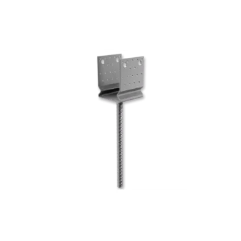 Patka kotevní do betonu Typ U 80x80x4,0 s prolisem