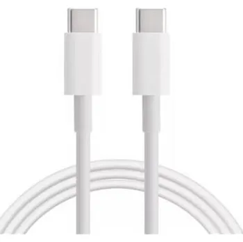 Datový kabel Bulk propojovací kabel USB-C - USB-C, 2m, bílá