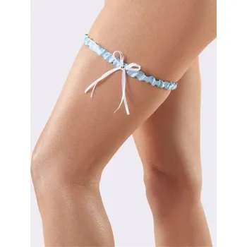 Podvazkový pás TIMO Julimex | Svatební tylový podvazek