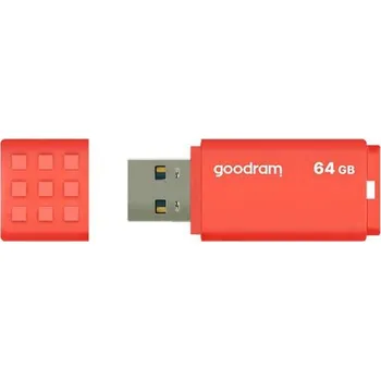 USB flash disk Flash disk GOODRAM USB 3.0 64GB bílo-oranžový