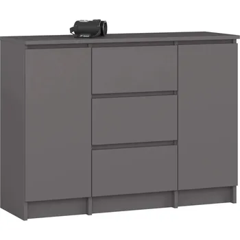 Komoda Kombinovaná komoda JUNIPER - šedá