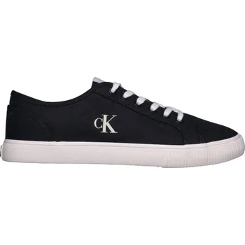 Pánská obuv Pánské tenisky Calvin Klein ESS VULC LOW MG CANVAS 43 Černá, Bílá