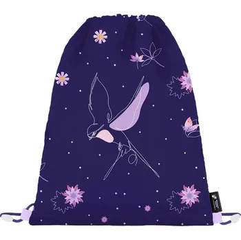 Sáček na přezůvky Oxybag Flowers fialový