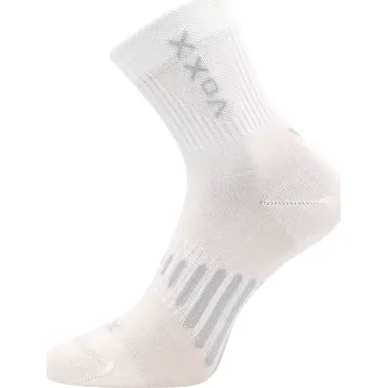 Dámské ponožky VOXX Ponožky slabé z merino POWRIX s ionty stříbra BÍLÉ 35-38 119301