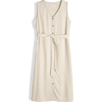 Dámské šaty GATE Šaty s lněnou směsí 34 225-1892/20