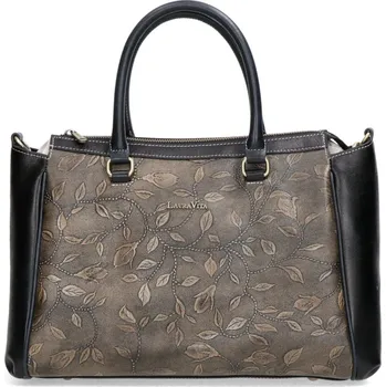 Kabelka Laura Vita dámská stylová kabelka do ruky - hnědá