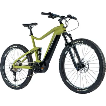 Elektrokolo Horské elektrokolo Leader Fox Ayra 29" 2023 zelená military rám 19,5
