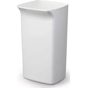Odpadkový koš Koš DURABIN SQUARE 40 litrů - Bílý