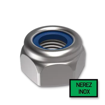 Matice Matice samojistící nízká M16 A2 nerez DIN 985