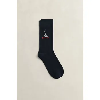 PONOŽKY GANT GRAPHIC SOCKS MARINE