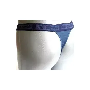 Pánské tanga Pánské Stringi - tanga High Emotion - Cornette M tmavě modrá