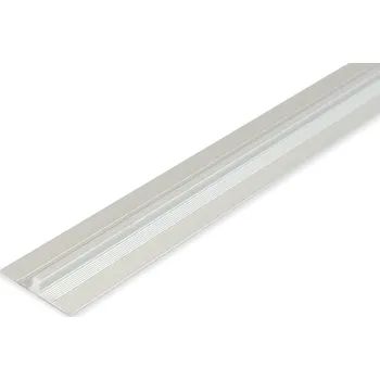 Stavební profil Rocko hliníkový T SLIM profil, Stříbrný, 4.5 mm, 2800 mm