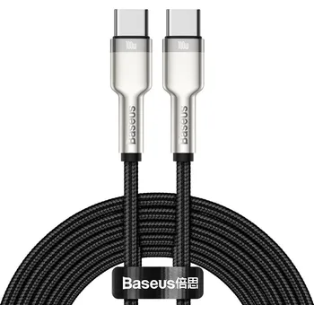 Datový kabel Baseus Cafule Metal Series USB-C - USB-C 100W 2m Black