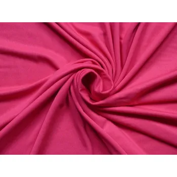 viskózový úplet ve fuchsiové barvě