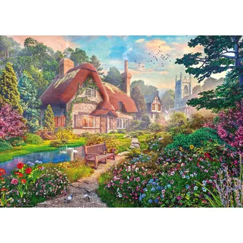 Puzzle Ravensburger puzzle ráj v srdci přírody 1000 dílků
