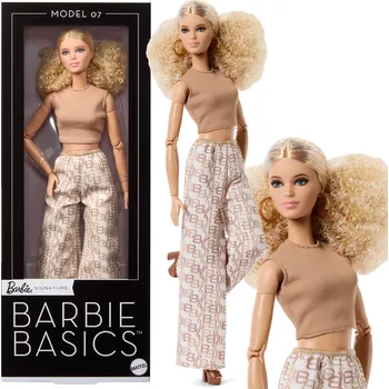 Panenka Barbie sběratelská panenka Signature Basics model 07