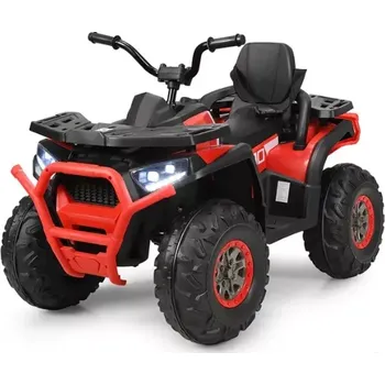 Dětské vozidlo Dětská elektrická čtyřkolka ATV Desert – červená