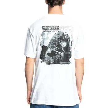 dc Pánské triko whereabouts white