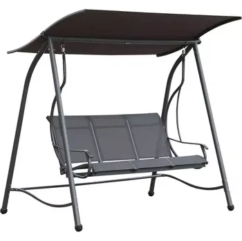 Zahradní houpačka Zahradní houpačka šedá 170x120x200