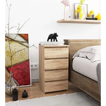 Komoda Šuplíková komoda VALESTRA - dub sonoma