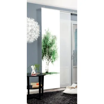Home Wohnideen japonská stěna 84467 TREE 0307 seda 245x60 cm (v x s)