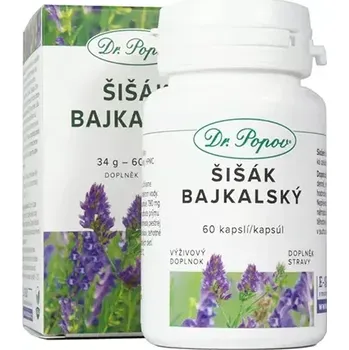 Zdraví Dr. Popov Šišák bajkalský 60 cps.
