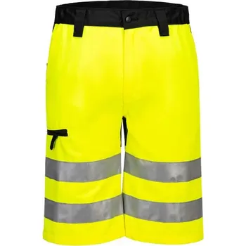 Sport PortWest | WX2 Eco Hi-Vis šortky - Yellow/Black / 38 / 38 / žlutá