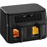 Salente DoubleAir, duální horkovzdušná fritéza, 11 l, černá