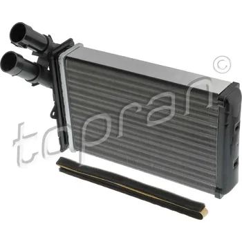 Výměník tepla, vnitřní vytápění HANS PRIES - TOPRAN 721 417