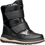 Dívčí zimní obuv Geox J ADELHIDE B AB 37 Černá, Béžová