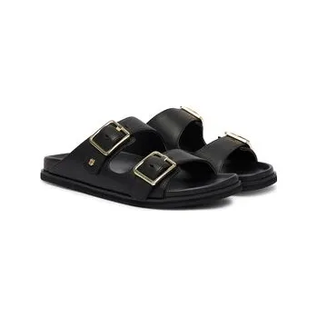 Pánské pantofle Nazouváky BOSS Freyah 50563376 Černá 40