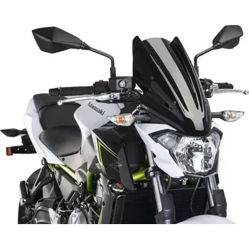 Auto-moto Plexi štít PUIG NEW. GEN TOURING 9369N černý pro KAWASAKI Z 650