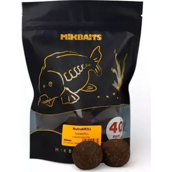 MIKBAITS ManiaQ boilie 300g - NutraKRILL 40mm golf size