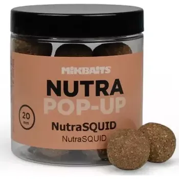MIKBAITS NUTRA pop-up 250ml - NutraSQUID 20mm