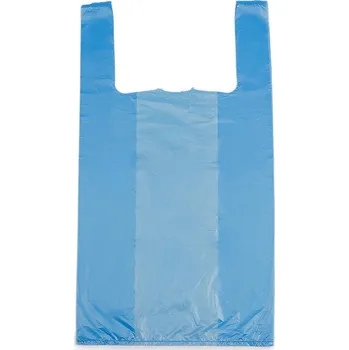 Taška mikrotenová 30x37 cm, střední, 2 modrá