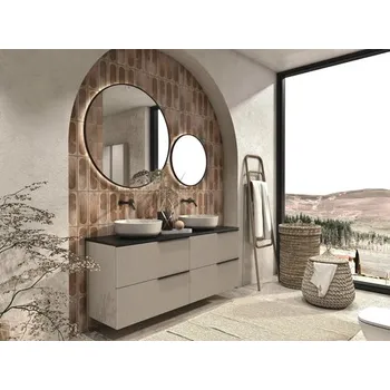 Koupelnový nábytek Skříňka pod umyvadlo Jungborn NONUS fume 800 x 635 x 453 mm