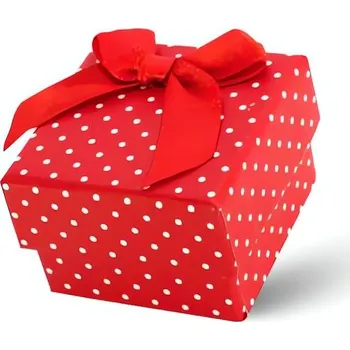 Dárková krabička Puntíkatá dárková krabička na šperky KP3-5 Beneto Exclusive