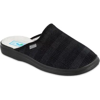 Pánské pantofle BEFADO 132M016 Dr ORTO pantofle pánské šedé káro 48 132M016_48