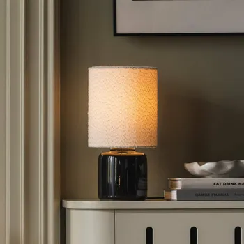 Lampička Globen Lighting stolní lampa Florian, bílá/černá, výška 39 cm bílá, černá 1 x 60 W - Doprava zdarma