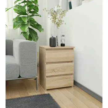 Noční stolek Malý noční stolek VALESTRA - dub sonoma