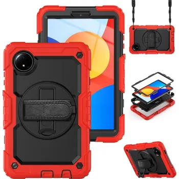 Pouzdro na tablet VSECHNONAMOBIL 95720 SOLID 360 Odolný obal pro Redmi Pad SE 8.7 červený