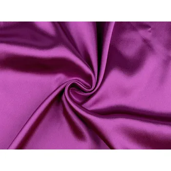 Satén krešovaný metráž, střední, 20 (21) fialová