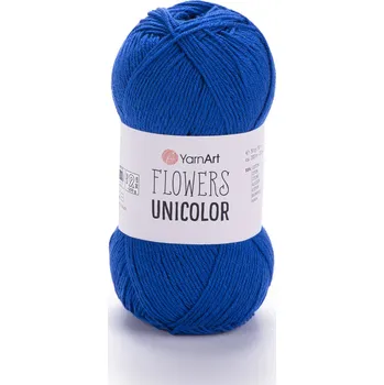 Yarn Art Flowers Unicolor 752 královská modrá