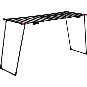 Sušák na prádlo ModernHome BJ-1928-2 Teleskopický sušák na prádlo 19 m, skládací, černý