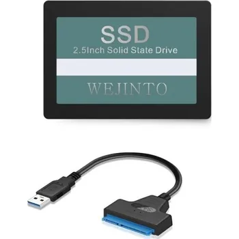 Pevný disk Pevný disk SSD s USB adaptérem 120GB